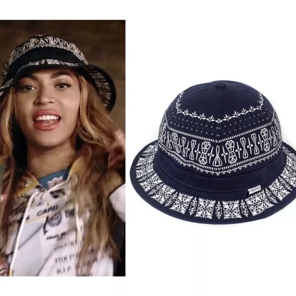 RARE Crooks & Castles Native Bucket Hat! Worn By Beyonce "Feelin Myself" Video! - Picture 1 of 14